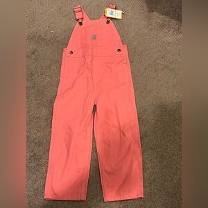 Carhartt Pink Overalls NWT